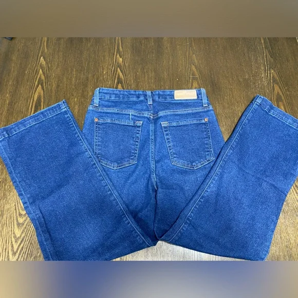 7 For All Mankind Luxe Vintage Cropped Alexa Jeans Size 27 - Picture 3 of 5